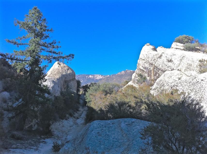 Piedra Blanca trail horizontal